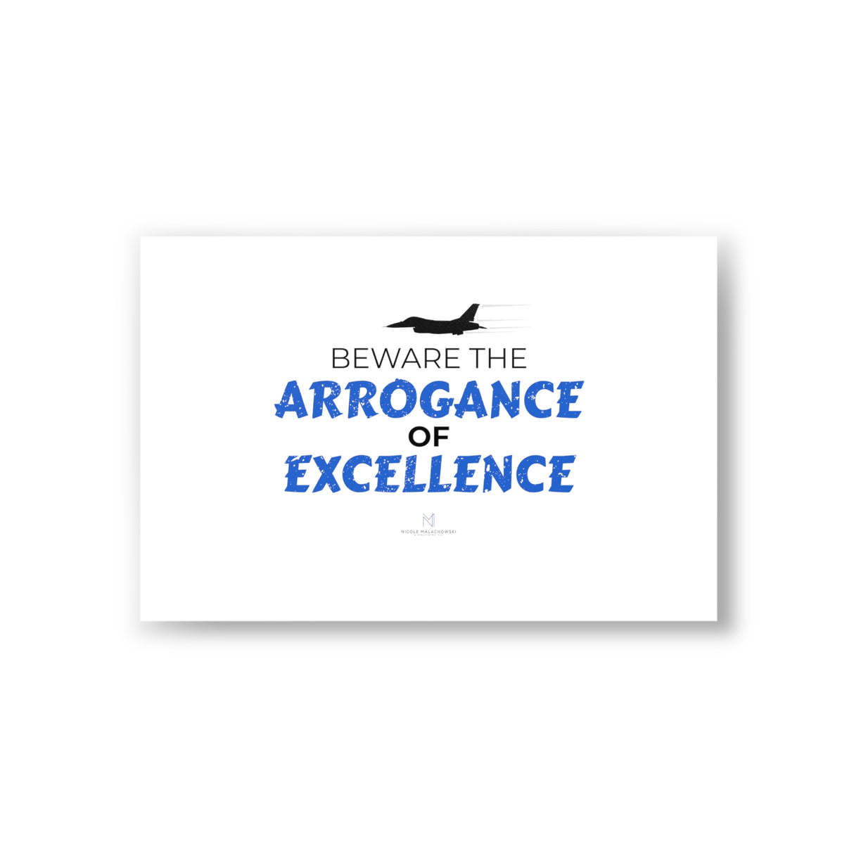 "Arrogance of Excellence" Postcards (10pcs)