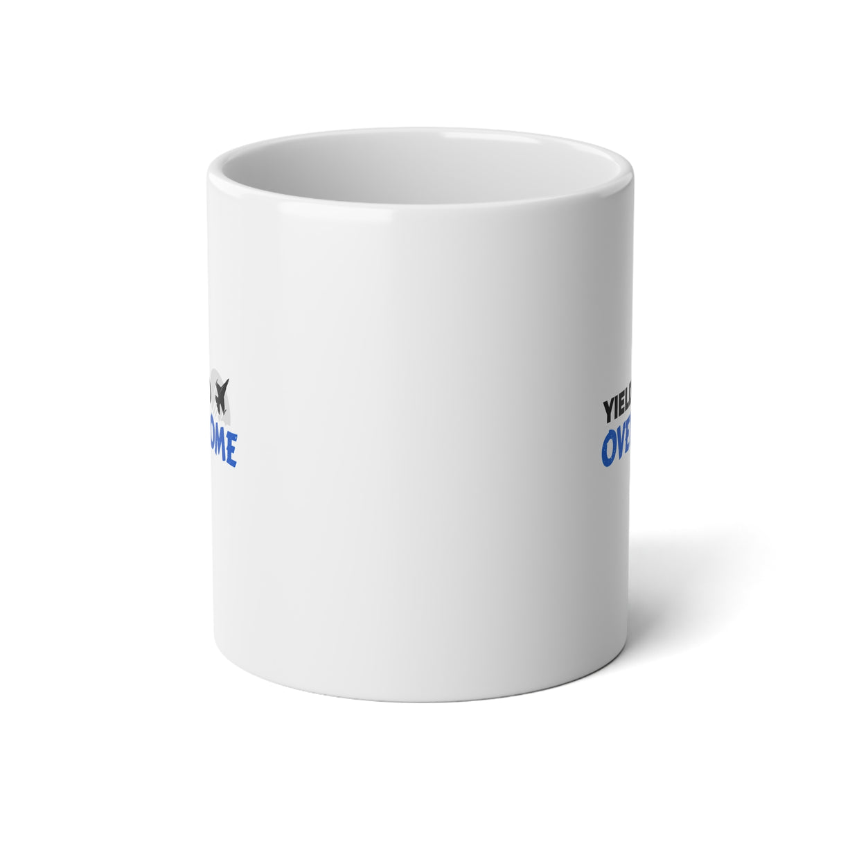 "Yield To Overcome" Jumbo Mug, 20oz