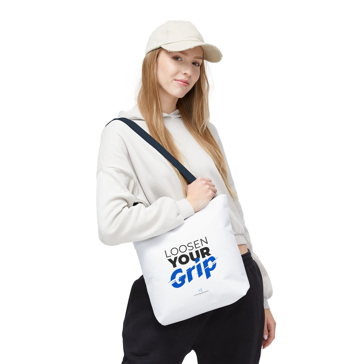 "Loosen Your Grip" Reusable Shopping Tote Bag