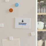 "Excellence Unscripted" (Version 2)  Button Magnet, Rectangle