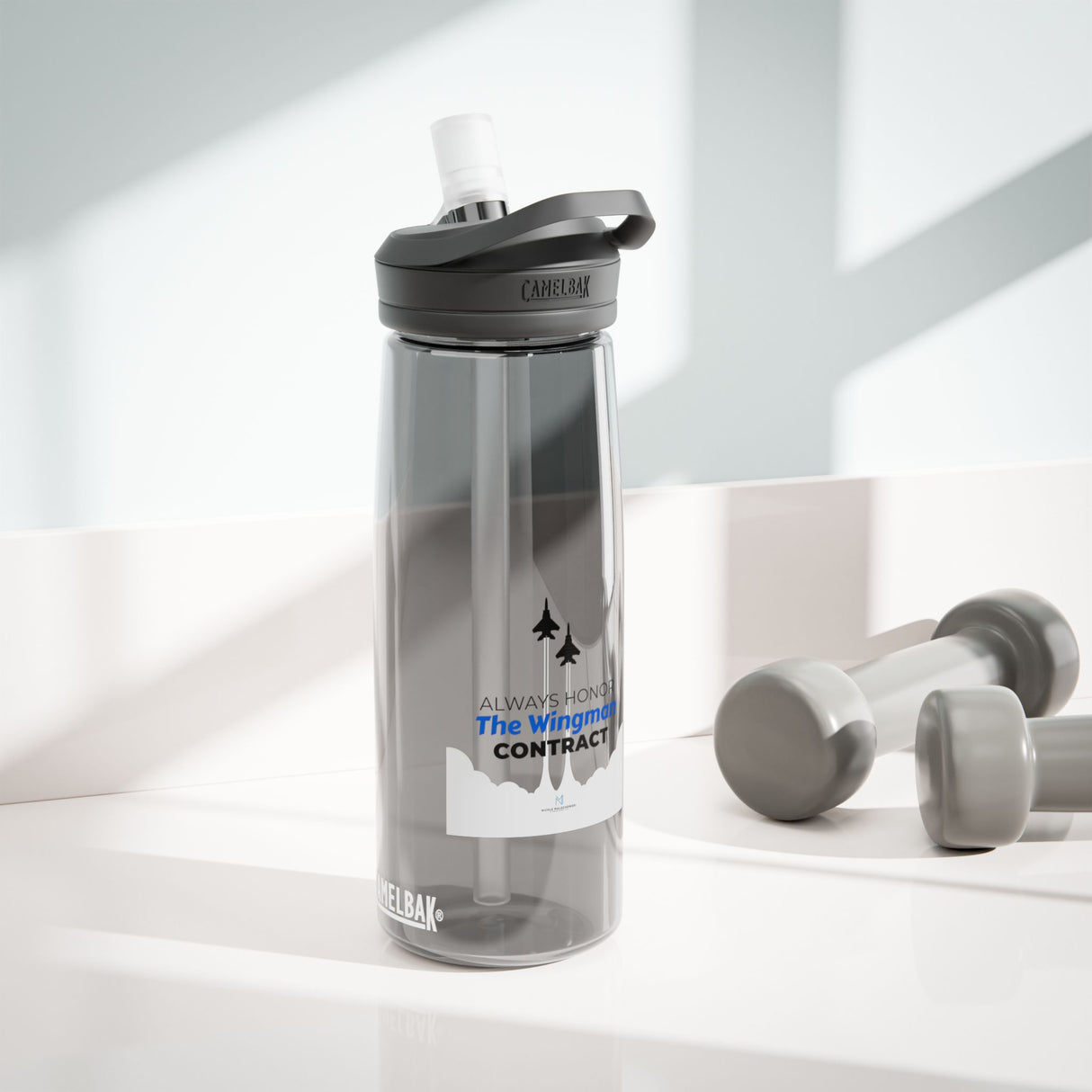 "The Wingman Contract" CamelBak Eddy®  Water Bottle, 25oz
