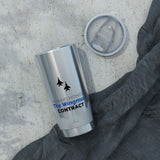 "Wingman Contract" 20oz Silver Tumbler