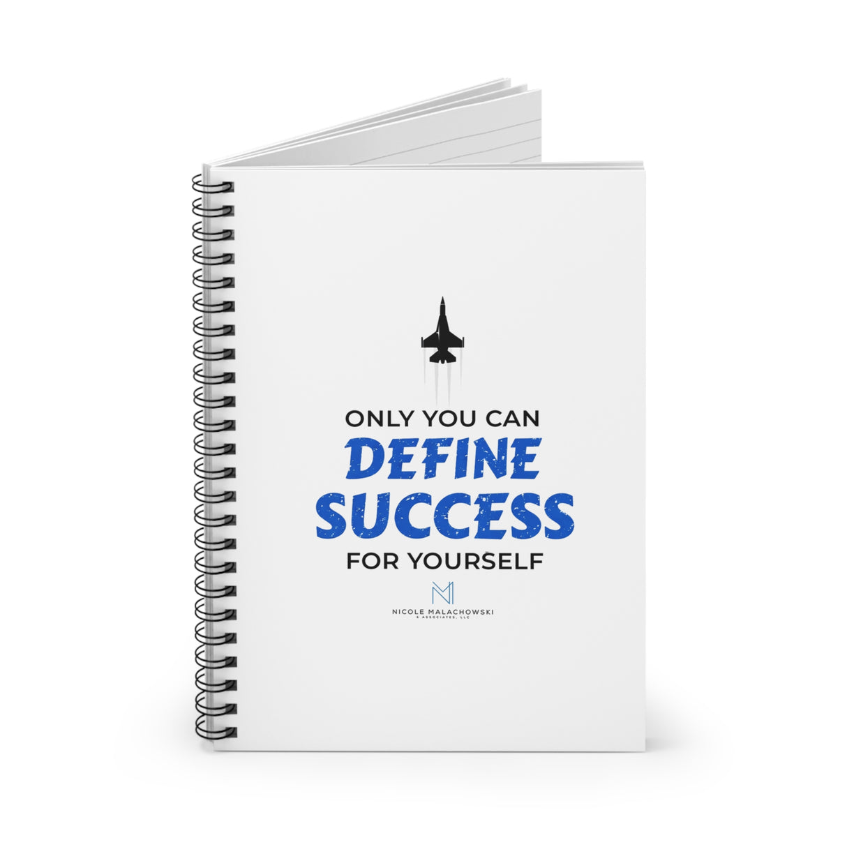 "Define Success" Spiral Notebook