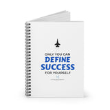 "Define Success" Spiral Notebook