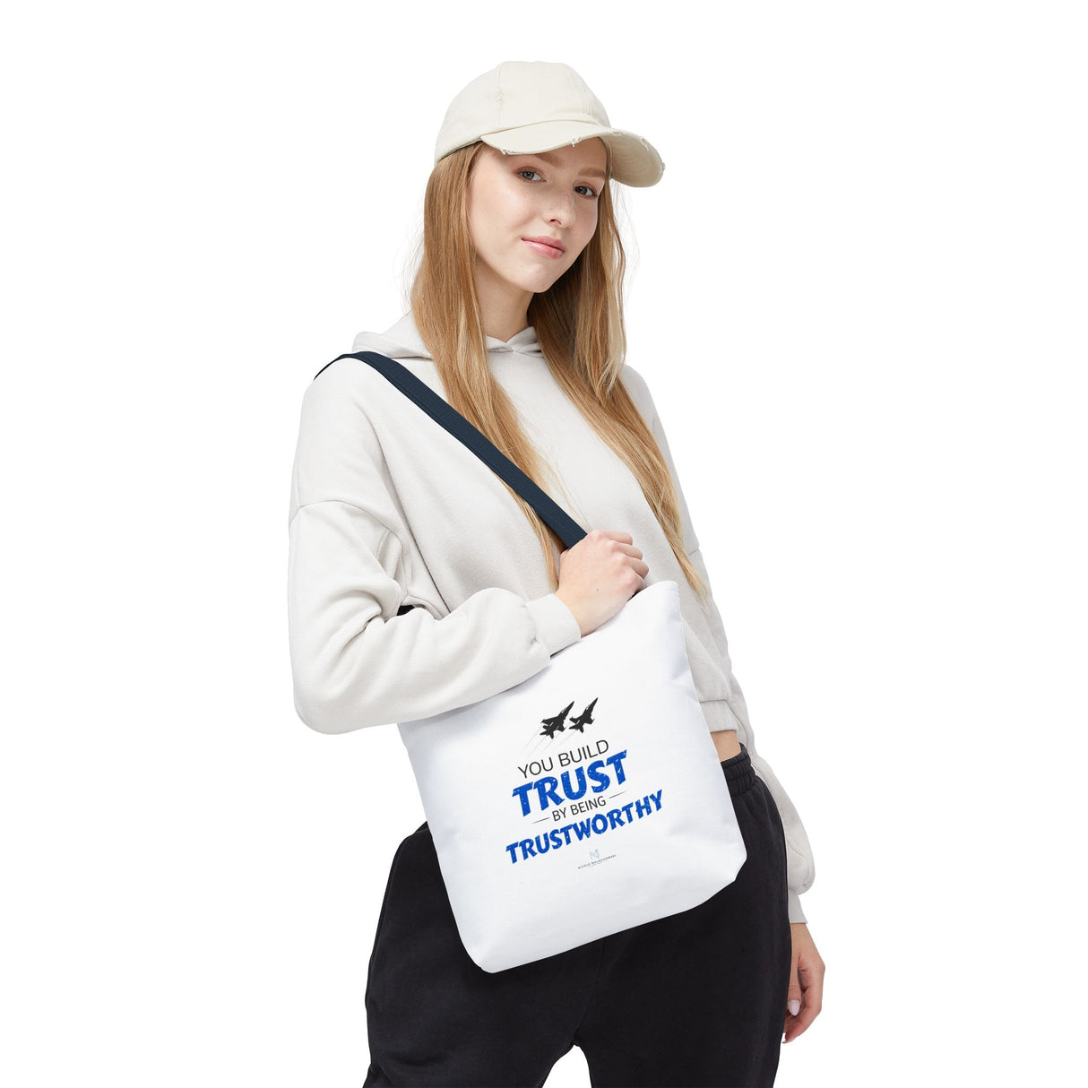 "Build Trust" Reusable Shopping Tote Bag