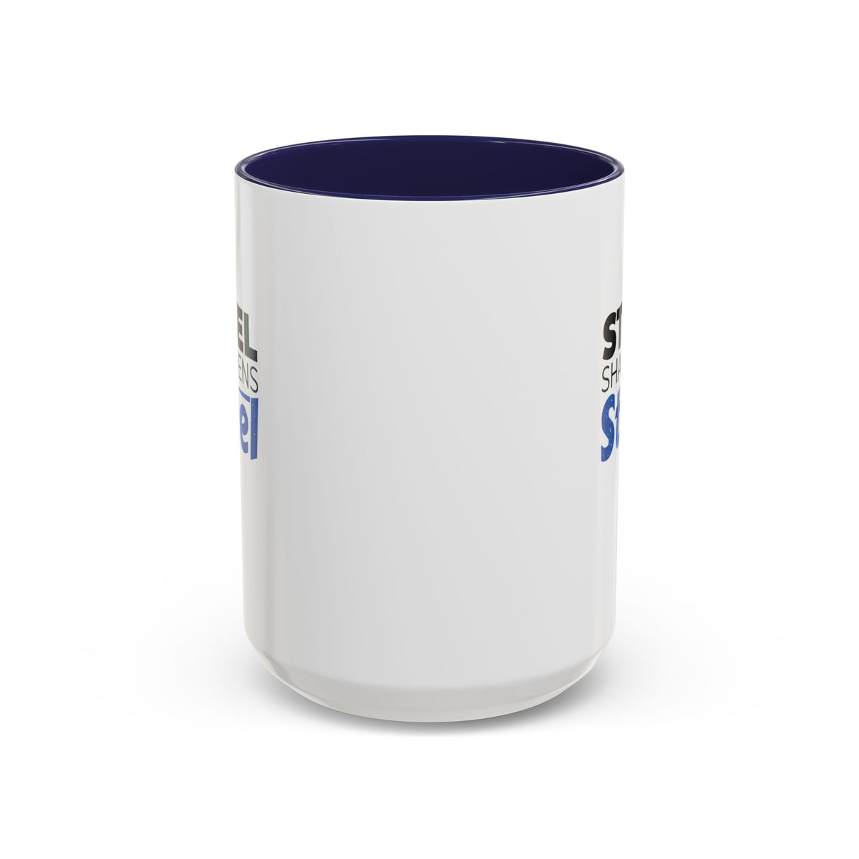 "Steel Sharpens Steel" 15oz Accent Coffee Mug