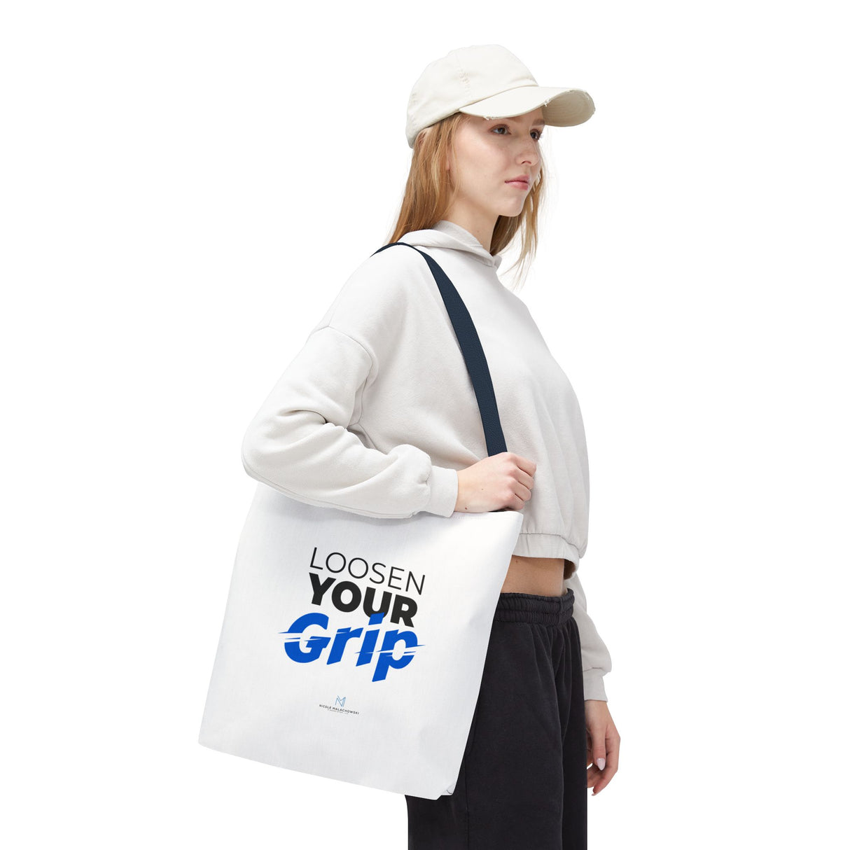 "Loosen Your Grip" Reusable Shopping Tote Bag